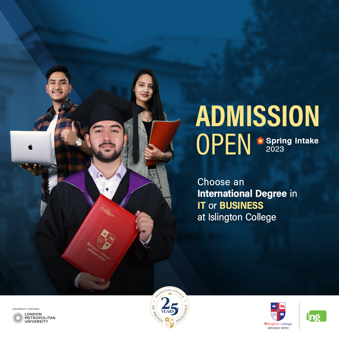 Admission Open Spring intake 2023
